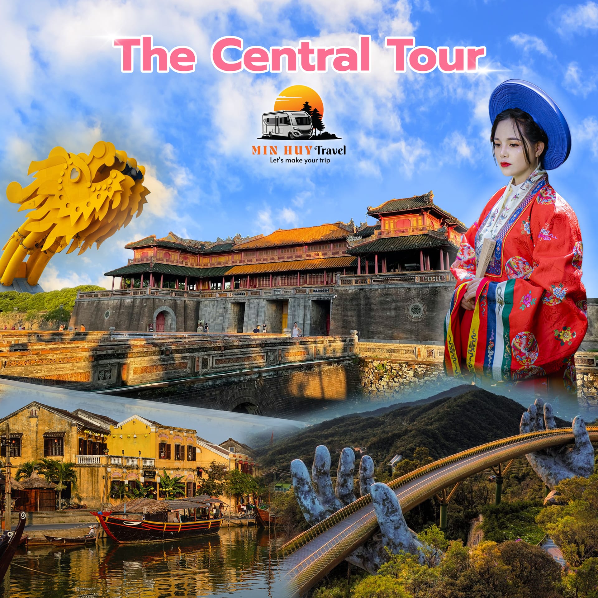 Da Nang - Hoi An - Ba Na Hills